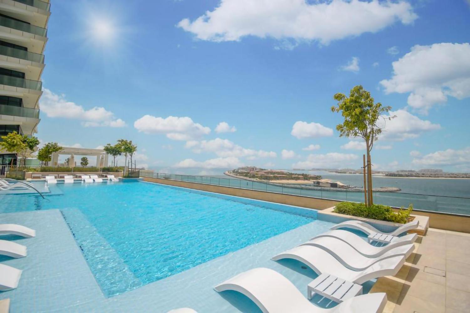 Dream Inn Apartment - Beach Vista Emaar Beachfront Dubai Exterior foto